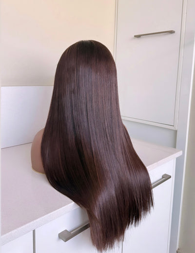 Bone Straight - Chocolate Brown Bussdown