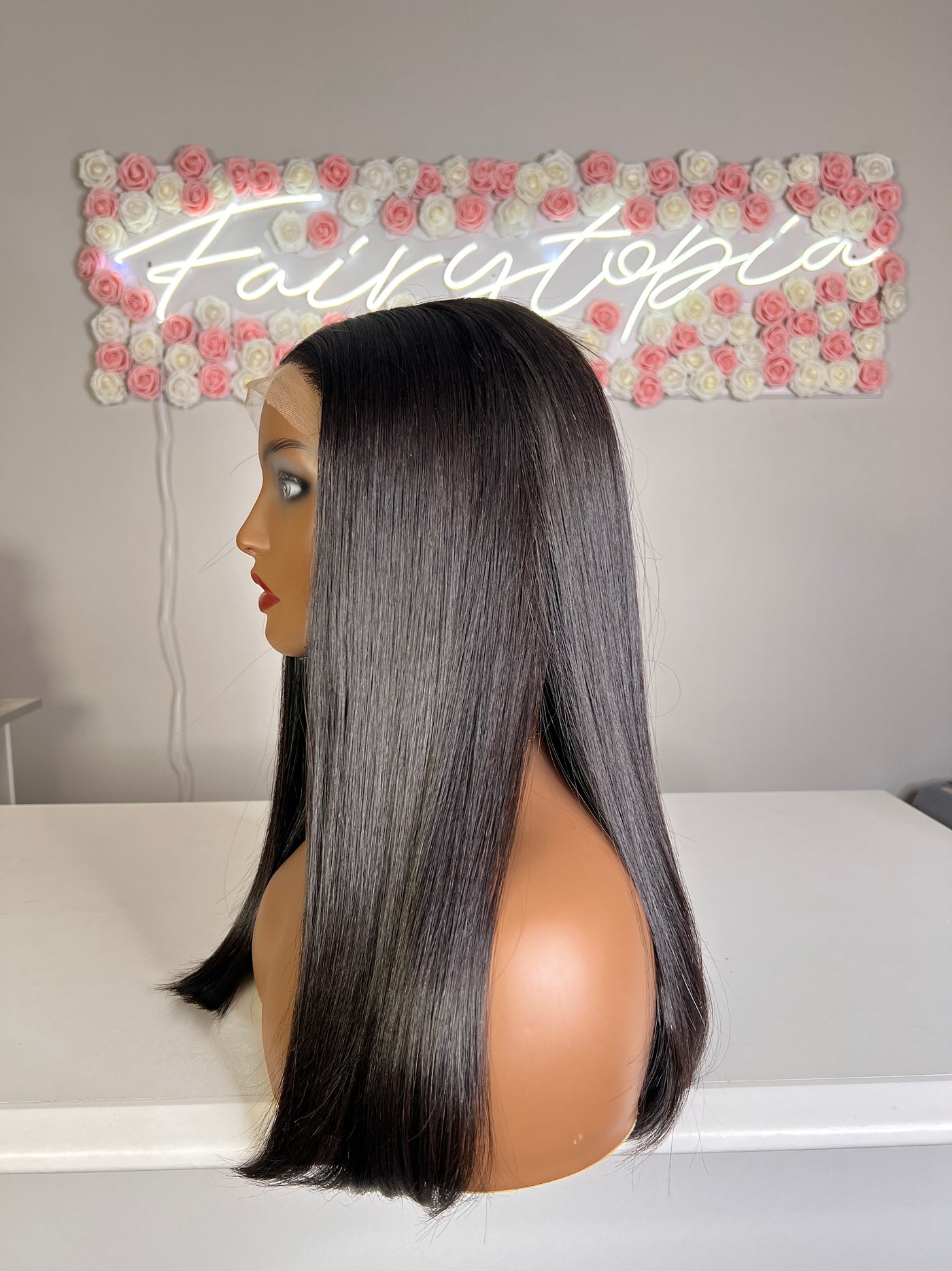 Bone Straight BOBS Double Drawn