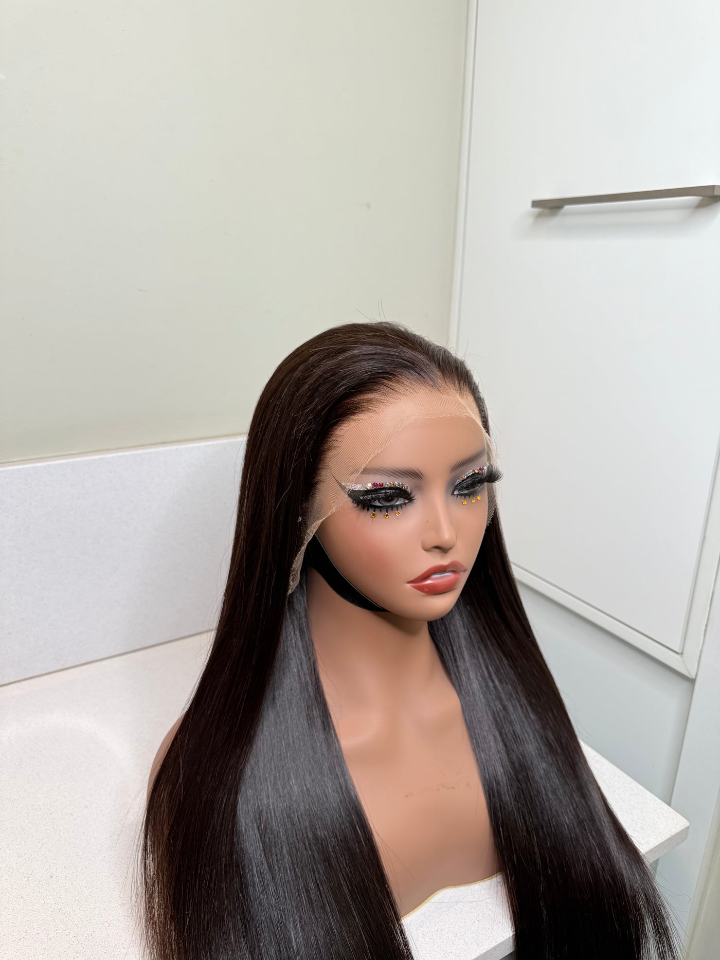 Bone Straight Bussdown DD wigs - HD LACE