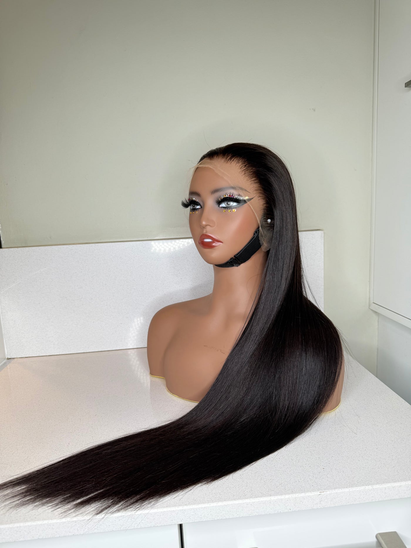 Bone Straight Bussdown DD wigs - HD LACE