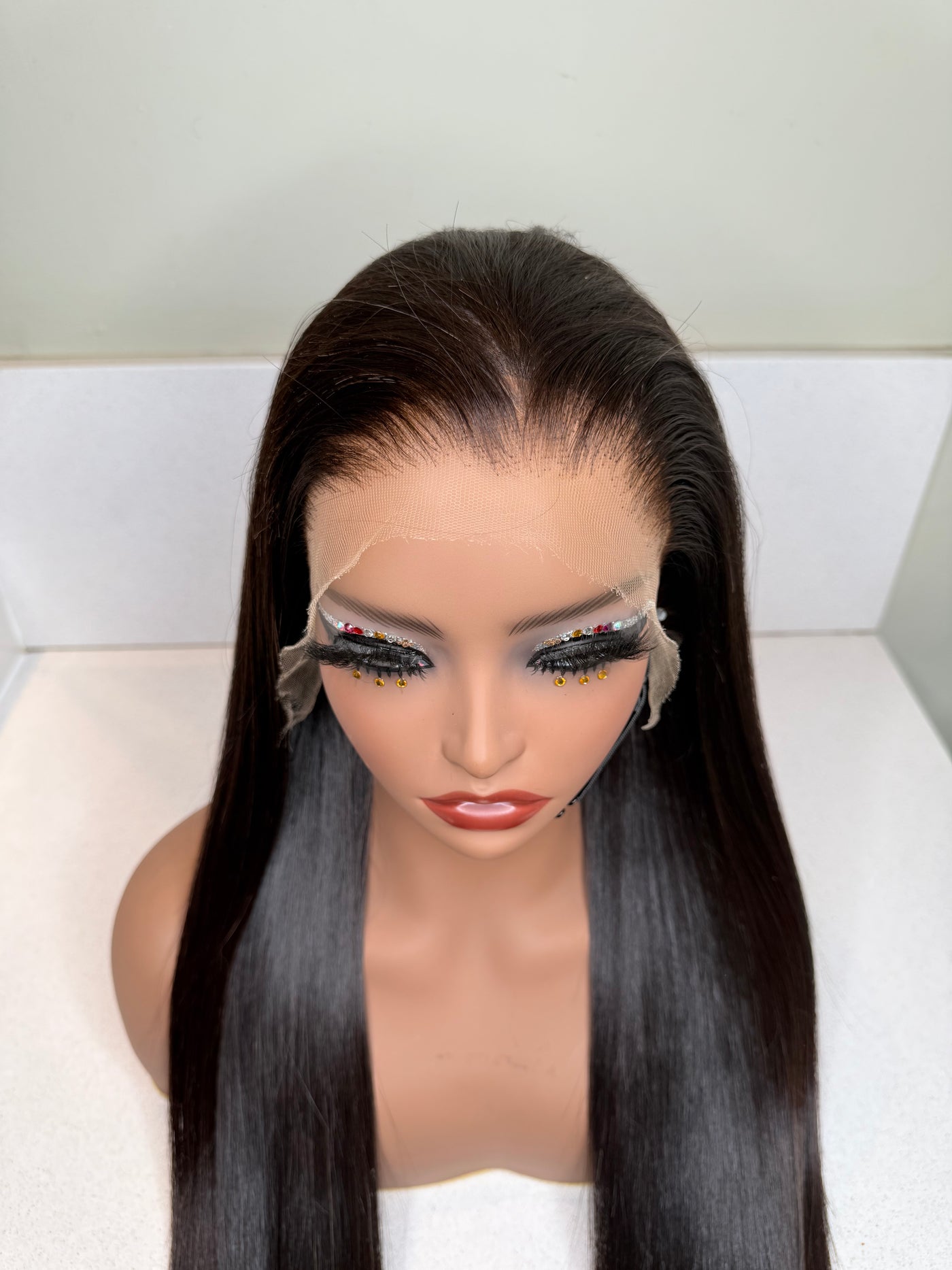 Bone Straight Bussdown DD wigs - HD LACE