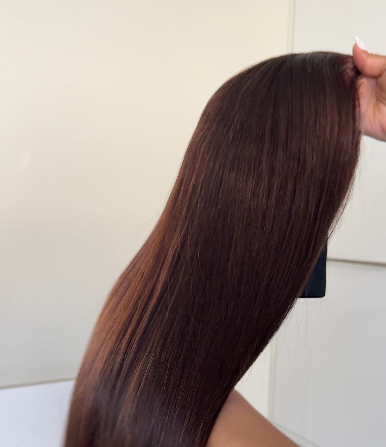 Bone Straight - Chocolate Brown Bussdown