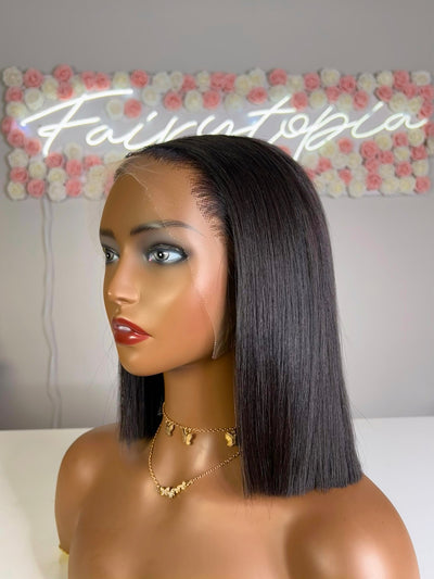 Bone Straight BOBS Double Drawn