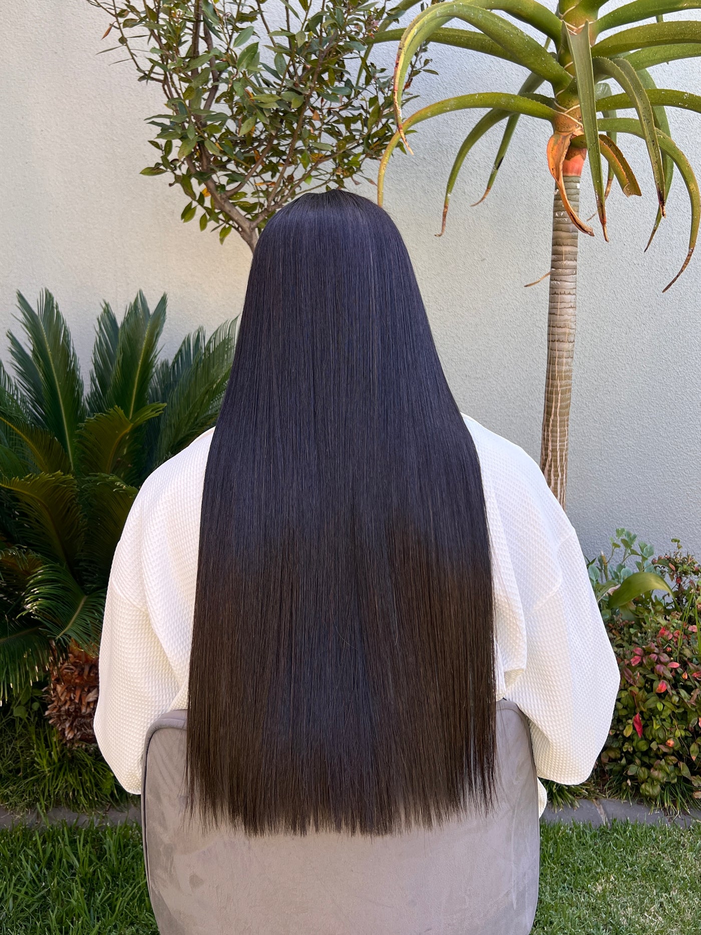 Bone Straight Bussdown DD Wigs - Swiss lace